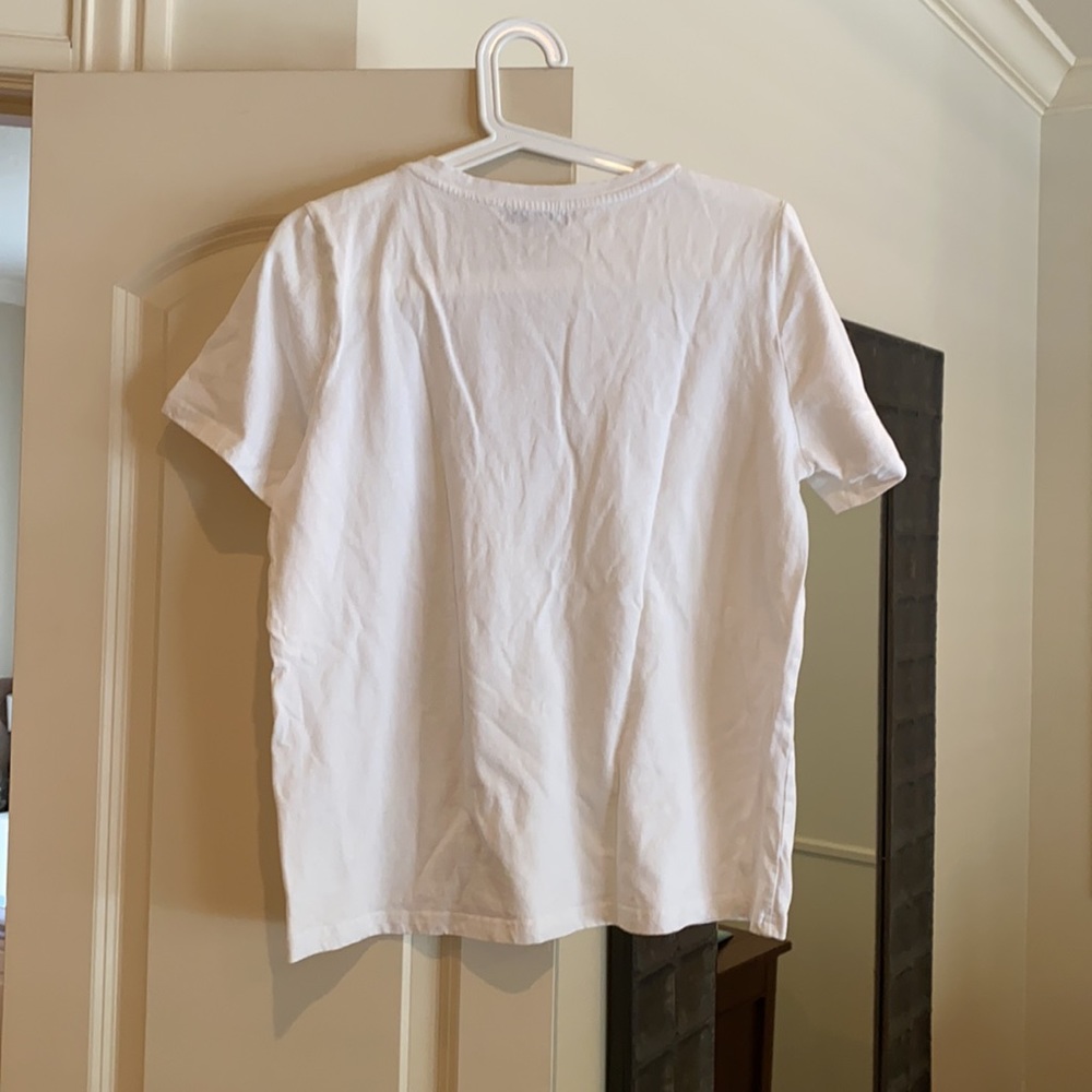 White Ruffle Top - Picture 3 of 3